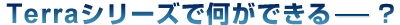 �[���̃��C���i�b�vTerra�V���[�Y�B�S�V���[�Y�ɍ��������f�[�^�ƑS���n�}�͕W������!!