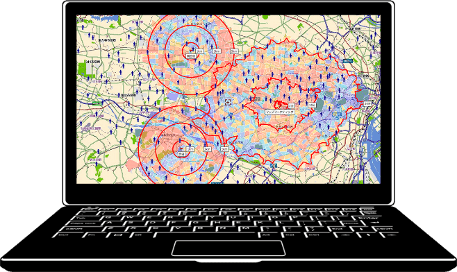 商圏マップイメージ