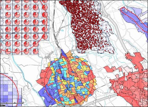 簡単商圏作成でエリアマーケティング・商圏分析