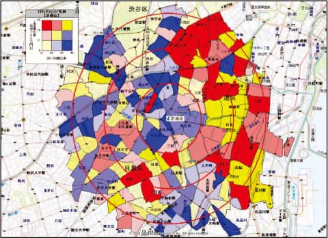 クロス集計で詳細なエリアマーケティング・商圏分析