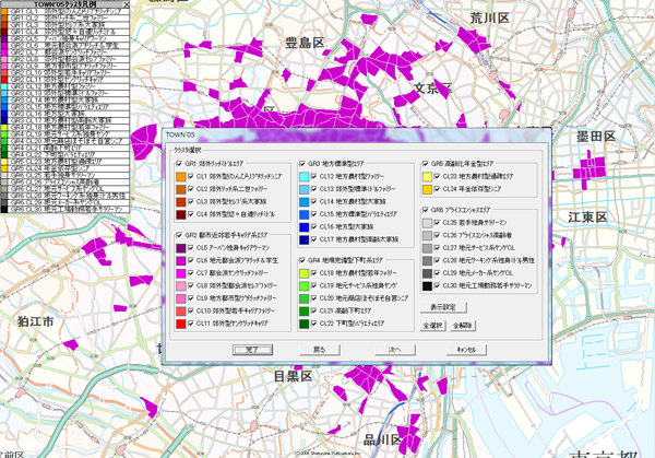 画像：Staticタウン2018かんたん分析機能