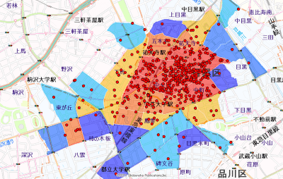 顧客データ分析からエリアごとのシェア分析まで